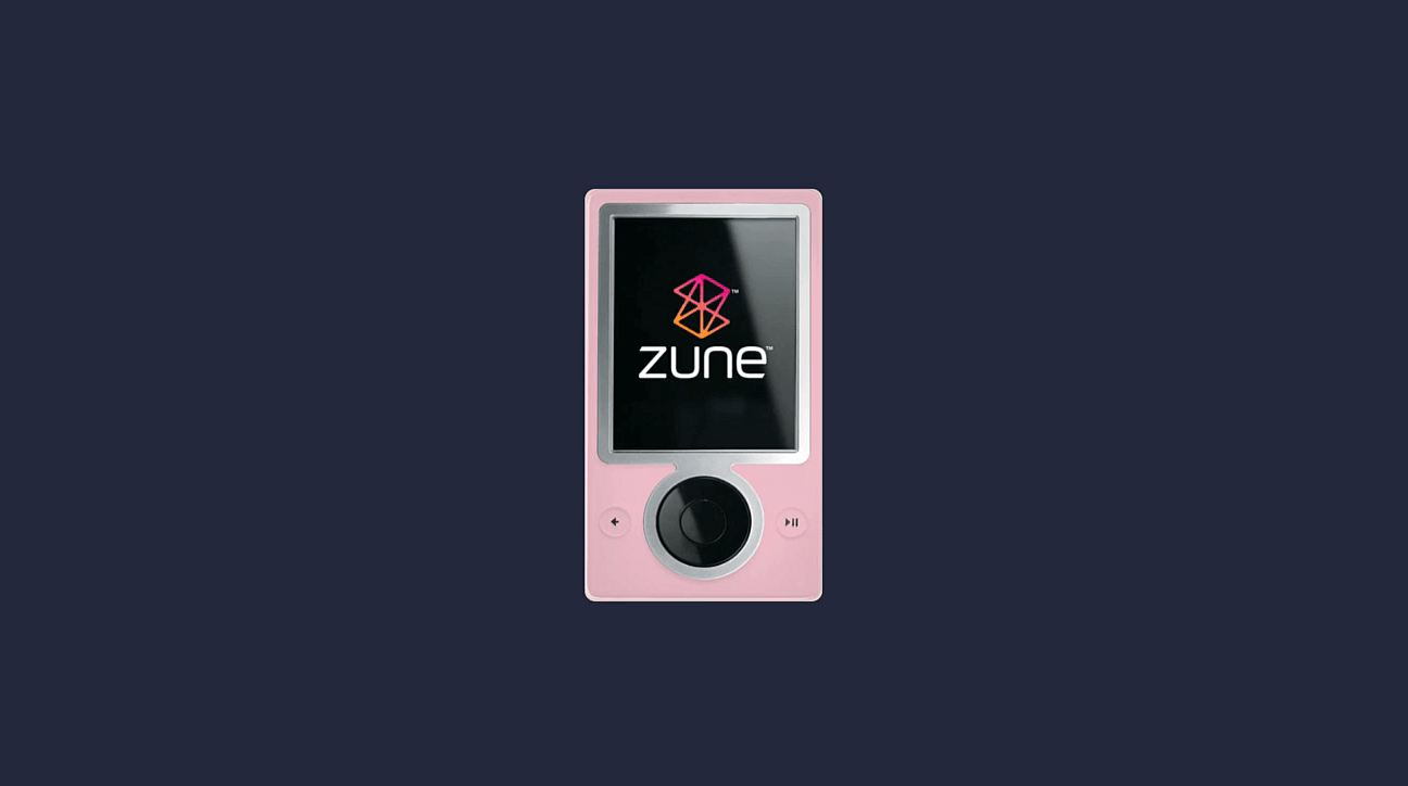 Image of the Microsoft Zune 