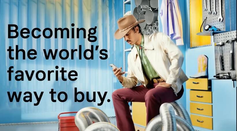 "Becoming the world's favorite way to buy."