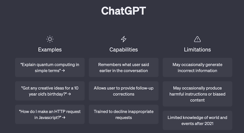 ChatGPT software